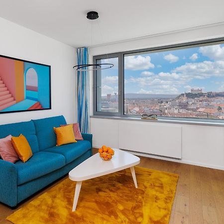 Sky Park 1 - Luxurious #Instaworthy Apartment In Downtown City Center With Included Parking, Best Address In Town Bratislava Exteriér fotografie